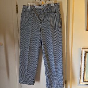 Talbots Womens Railroad Stripe Jeans Size 10